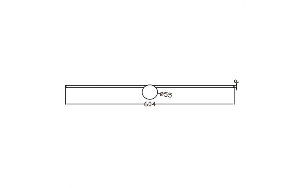 Light Prestige Modern Kinkiet LED 8W 1100lm 3000K biały LP-777/1W L WH