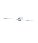 Wall lamps over the mirror - Light Prestige Modern LED wall lamp 8W 1100lm 3000K silver LP-777/1W L CH - product 1