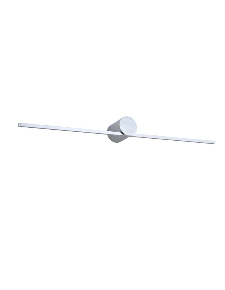 Wall lamps over the mirror - Light Prestige Modern LED wall lamp 8W 1100lm 3000K silver LP-777/1W L CH - product kolory-swiatla.pl 1