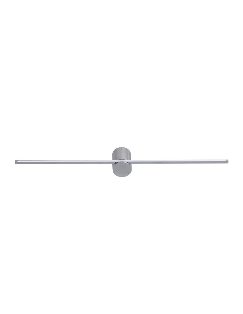 Wall lamps over the mirror - Light Prestige Modern LED wall lamp 8W 1100lm 3000K silver LP-777/1W L CH - product kolory-swiatla.pl 4