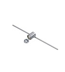Wall lamps over the mirror - Light Prestige Modern LED wall lamp 8W 1100lm 3000K silver LP-777/1W L CH - product 5