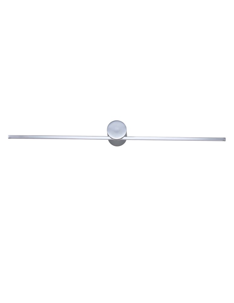 Wall lamps over the mirror - Light Prestige Modern LED wall lamp 8W 1100lm 3000K silver LP-777/1W L CH - product kolory-swiatla.pl 6