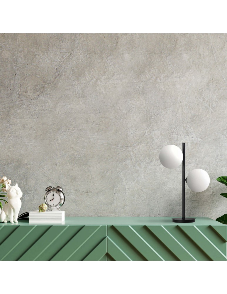 Modern table lamps - Light Prestige Dorado Desk G9 2x40W black/white LP-002/2T BK - product kolory-swiatla.pl 3