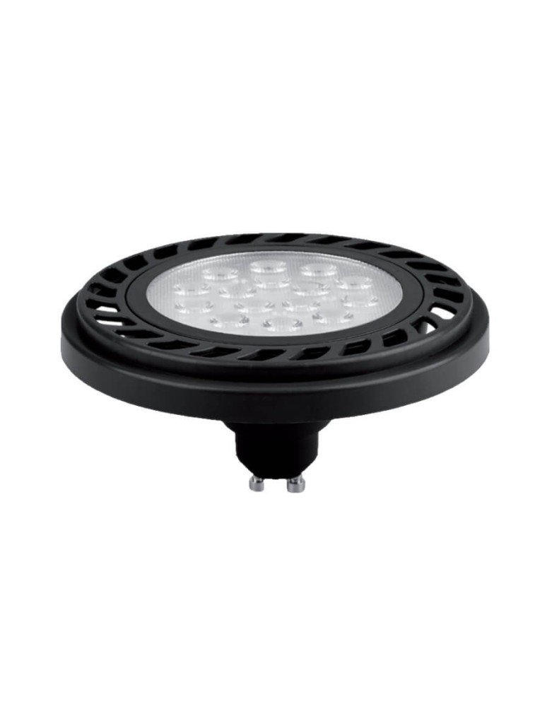 LED ES111 GU10 230V bulbs - Light Prestige ES111 GU10 black LED bulb 9W 3000K plastic 1x black - product kolory-swiatla.pl 1