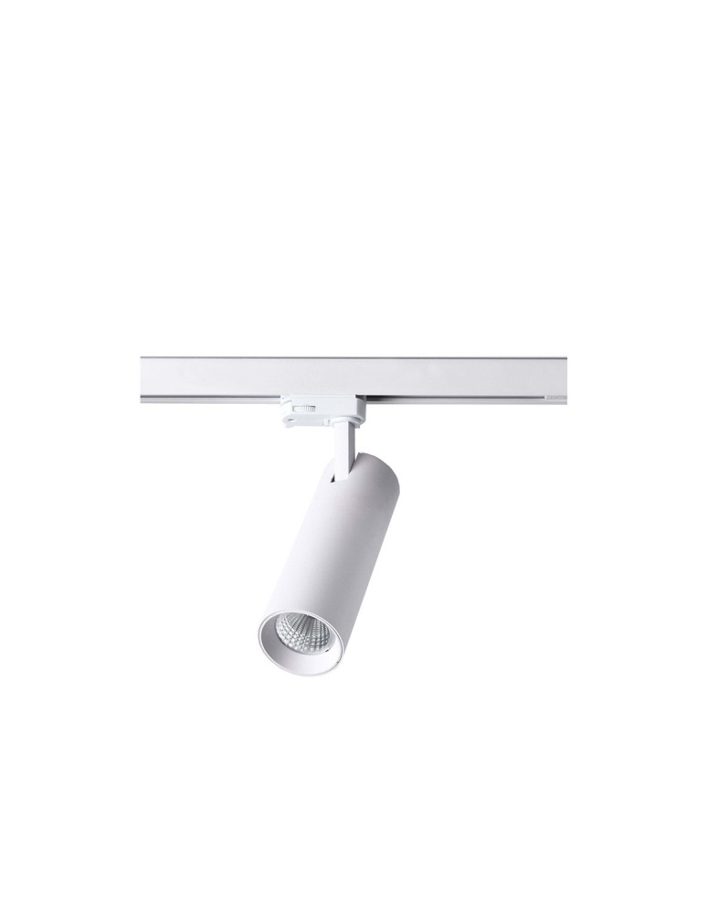 Lamps for 3-phase busbars - Light Prestige Magnum spotlight for busbar 3F LED 1x20W white LP-8120/3F WH - product kolory-swiatla.pl 1