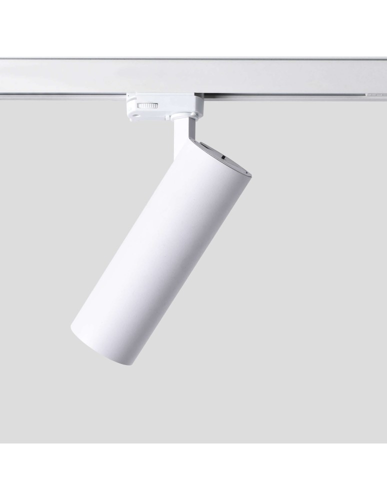Lamps for 3-phase busbars - Light Prestige Magnum spotlight for busbar 3F LED 1x20W white LP-8120/3F WH - product kolory-swiatla.pl 6
