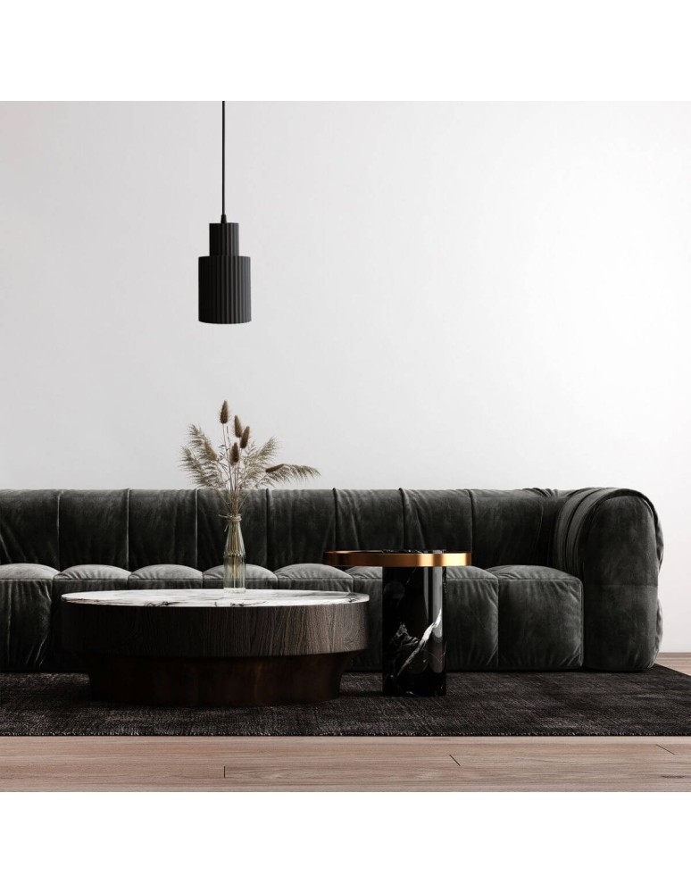 Pendant lamps - Light Prestige Tokio pendant lamp E27 1x60W black LP-787/1P L BK - product kolory-swiatla.pl 3