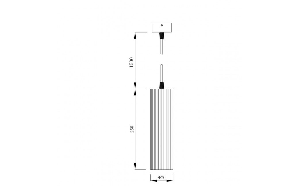 Light Prestige Tokio Lampa wisząca GU10 1x50W biały LP-787/1P WH