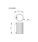 Wall lamps - Light Prestige Tokio Wall lamp G9 1x40W black LP-787/1W BK - product 4