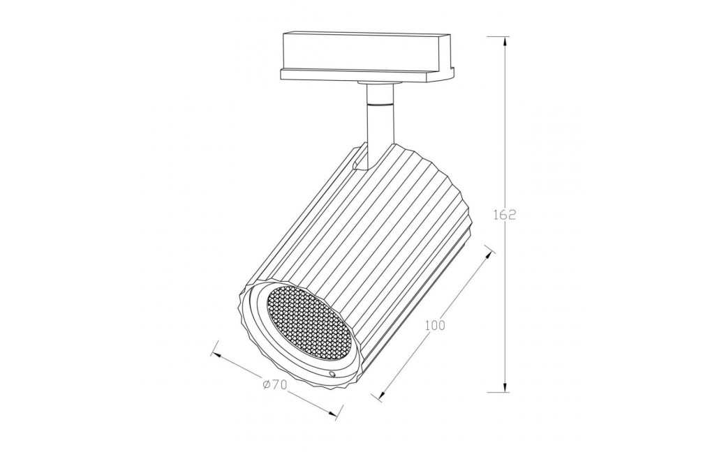 Light Prestige Tokio System 1F GU10 1x50W czarny LP-787/1R BK