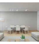 Lamps for 1 phase busbars - Light Prestige Tokio System 1F GU10 1x50W white LP-787/1R WH - product 2