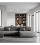 Lamps for 1 phase busbars - Light Prestige Tokio System 1F GU10 1x50W white LP-787/1R WH - product 4