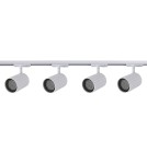 Ready-made rail kits - Light Prestige Tokio System 1F GU10 4x40W white LP-787 SET 1F WH - product 1