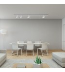 Ready-made rail kits - Light Prestige Tokio System 1F GU10 4x40W white LP-787 SET 1F WH - product 3