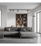 Ready-made rail kits - Light Prestige Tokio System 1F GU10 4x40W black LP-787 SET 1F BK - product 2