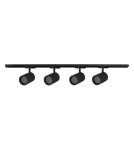 Ready-made rail kits - Light Prestige Tokio System 1F GU10 4x40W black LP-787 SET 1F BK - product 5