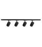 Ready-made rail kits - Light Prestige Tokio System 1F GU10 4x40W black LP-787 SET 1F BK - product 7