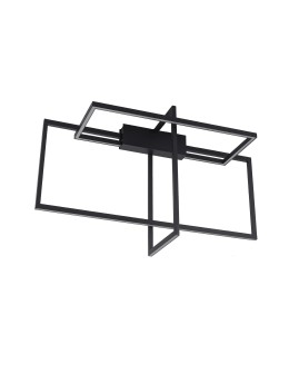 Light Prestige Frame Plafond LED 60W 3000K 1660lm black LP-980/3D3 BK.