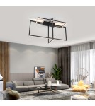 Modern ceiling lamps - Light Prestige Frame Plafond LED 60W 3000K 1660lm black LP-980/3D3 BK. - product 5