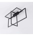 Modern ceiling lamps - Light Prestige Frame Plafond LED 60W 3000K 1660lm black LP-980/3D3 BK. - product 6