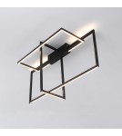 Modern ceiling lamps - Light Prestige Frame Plafond LED 60W 3000K 1660lm black LP-980/3D3 BK. - product 7