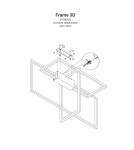 Modern ceiling lamps - Light Prestige Frame Plafond LED 60W 4000K 1660lm black LP-980/3D4 BK. - product 4