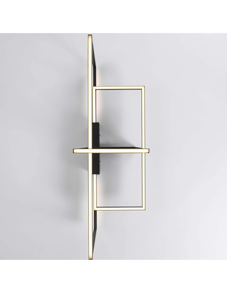 Modern ceiling lamps - Light Prestige Frame Plafond LED 60W 4000K 1660lm black LP-980/3D4 BK. - product kolory-swiatla.pl 11