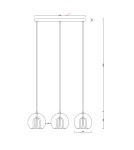 Pendant lamps - Light Prestige Arette Pendant Lamp LP-133/3L - product 5