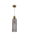 View Light Prestige Piega pendant lamp E14 1x40W smoked/gold LP-939/1P smoked