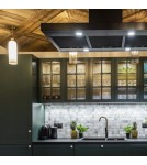 Single pendant lamps - Light Prestige Piega pendant lamp E14 1x40W smoked/gold LP-939/1P smoked - product 5