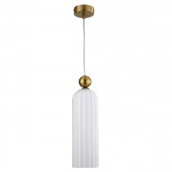 Light Prestige Piega Lampa wisząca E14 1x40W biały/złoty LP-939/1P white