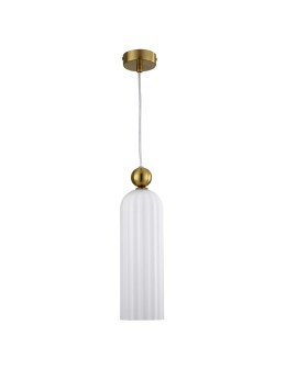 Light Prestige Piega Lampa wisząca E14 1x40W biały/złoty LP-939/1P white