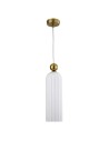View Light Prestige Piega pendant lamp E14 1x40W white/gold LP-939/1P white