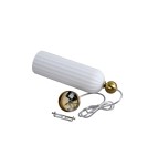Single pendant lamps - Light Prestige Piega pendant lamp E14 1x40W white/gold LP-939/1P white - product 11