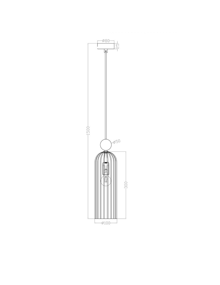 Single pendant lamps - Light Prestige Piega pendant lamp E14 1x40W white/gold LP-939/1P white - product kolory-swiatla.pl 12