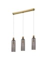Light Prestige Piega Lampa wisząca E14 3x40W dymny/złoty LP-939/3L smoked