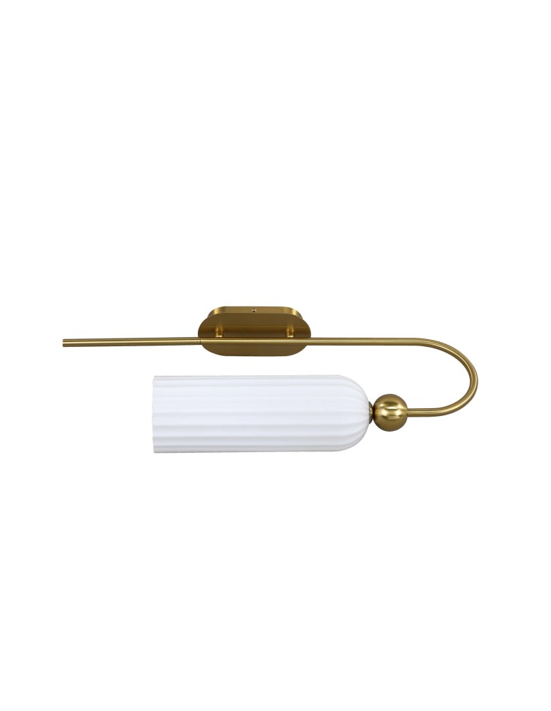Glamour wall lamps - Light Prestige Piega Wall lamp LP-939/1W white - product kolory-swiatla.pl 5