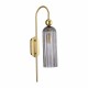 Light Prestige Piega Kinkiet E14 1x40W dymny/złoty LP-939/1W smoked