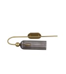 Glamour wall lamps - Light Prestige Piega Wall lamp E14 1x40W smoked/gold LP-939/1W smoked - product 9