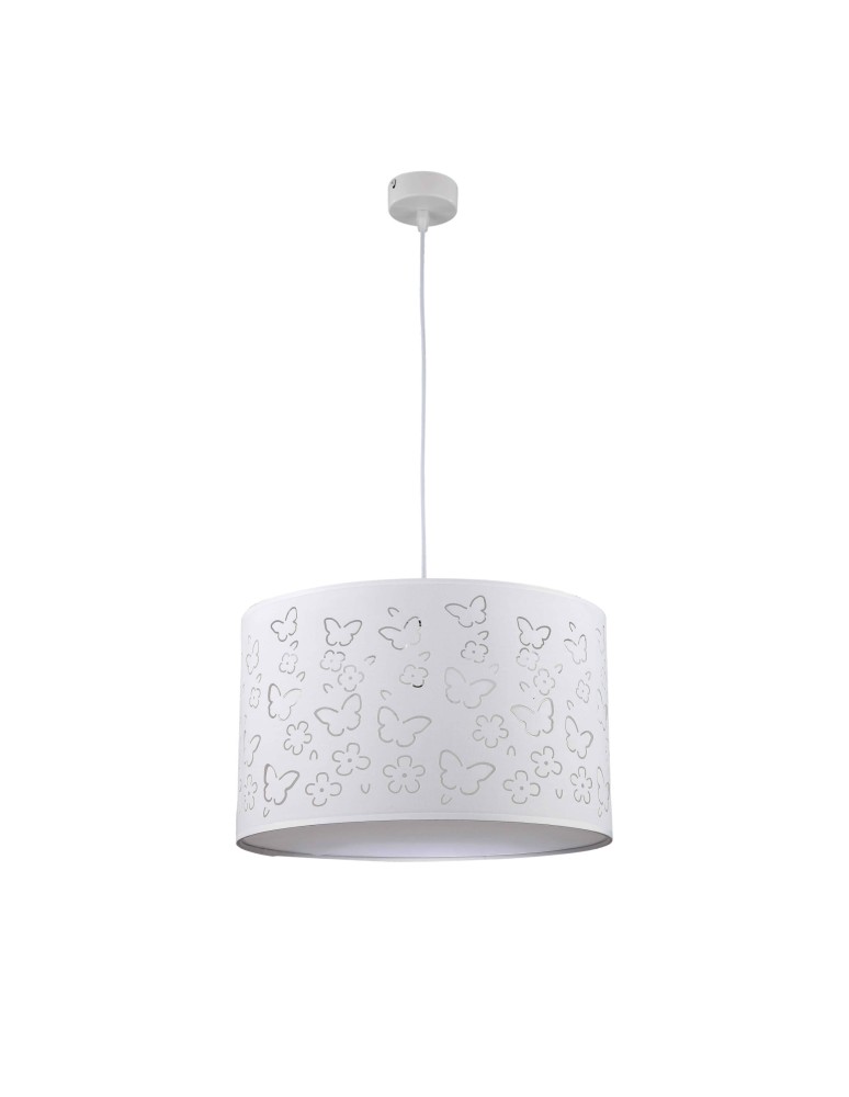 Pendant lamps - Light Prestige FLOWERS pendant lamp E27 1x40W white LP-686/1P - product kolory-swiatla.pl 1
