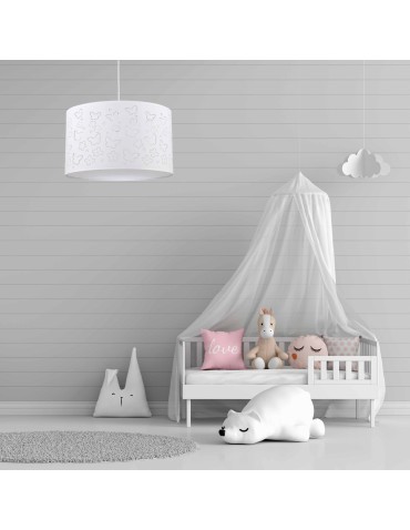 Light Prestige FLOWERS pendant lamp E27 1x40W white LP-686/1P - product 2