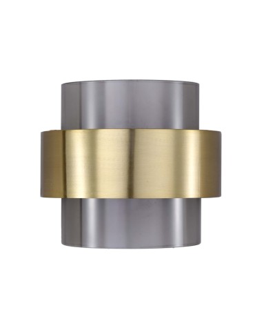 Light Prestige Miele smoky wall lamp 1xG9 LP-866/1W SM/GD