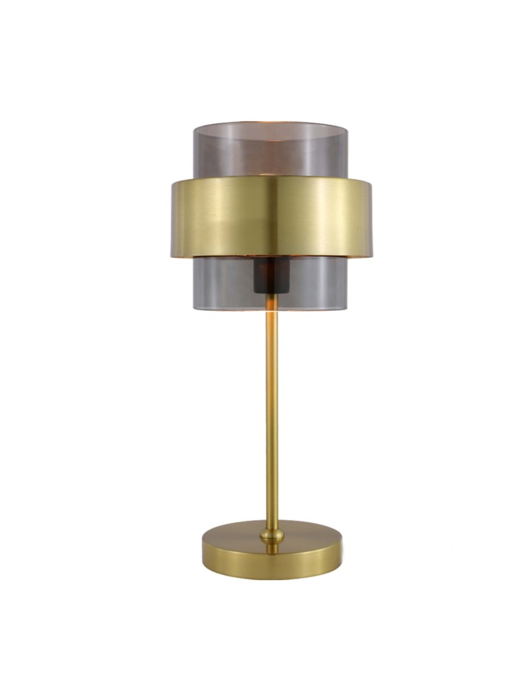 Decorative table lamps - Light Prestige Miele desk lamp gold 1xE14 LP-866/1T SM/GD - product kolory-swiatla.pl 1