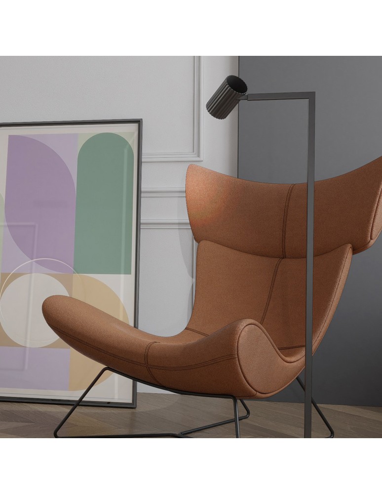 Floor lamps for reading - Light Prestige Tokio floor lamp black 1xGU10 LP-787/1F BK - product kolory-swiatla.pl 2