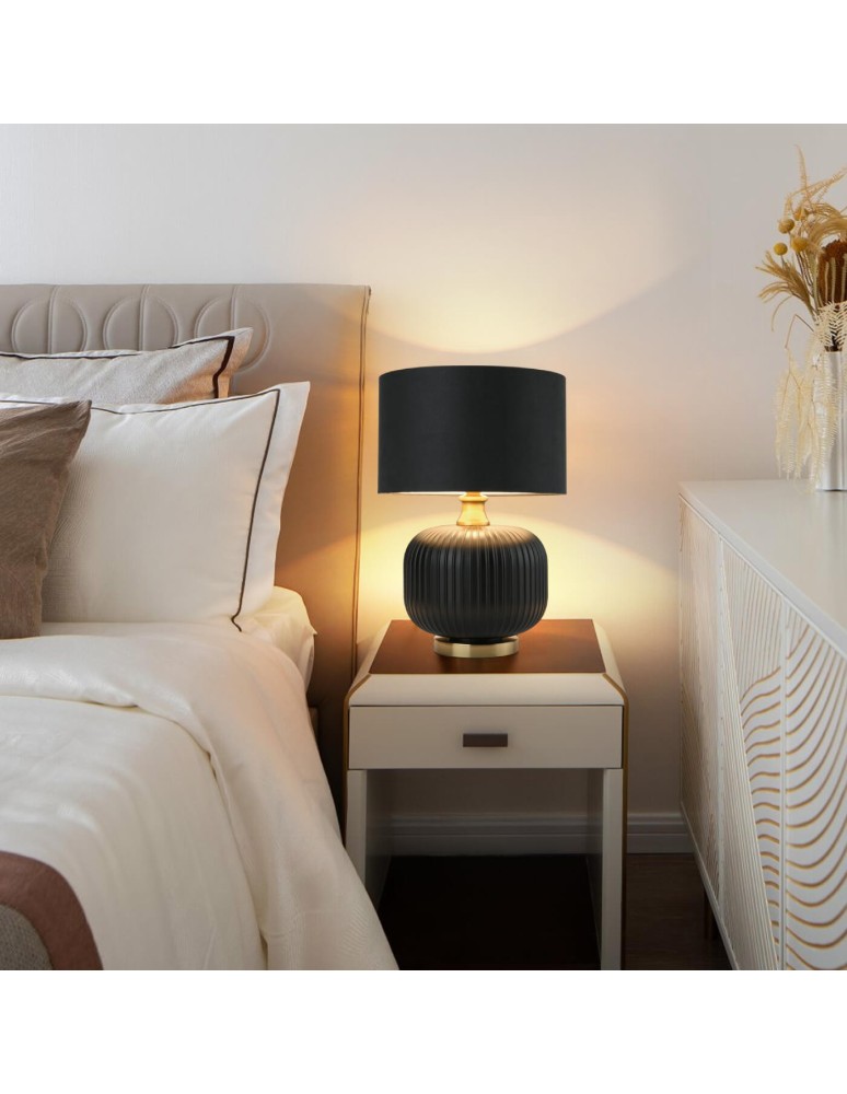 Table lamps with lampshade - Light Prestige Tamiza desk lamp small 1xE27 LP-1515/1T small - product kolory-swiatla.pl 2
