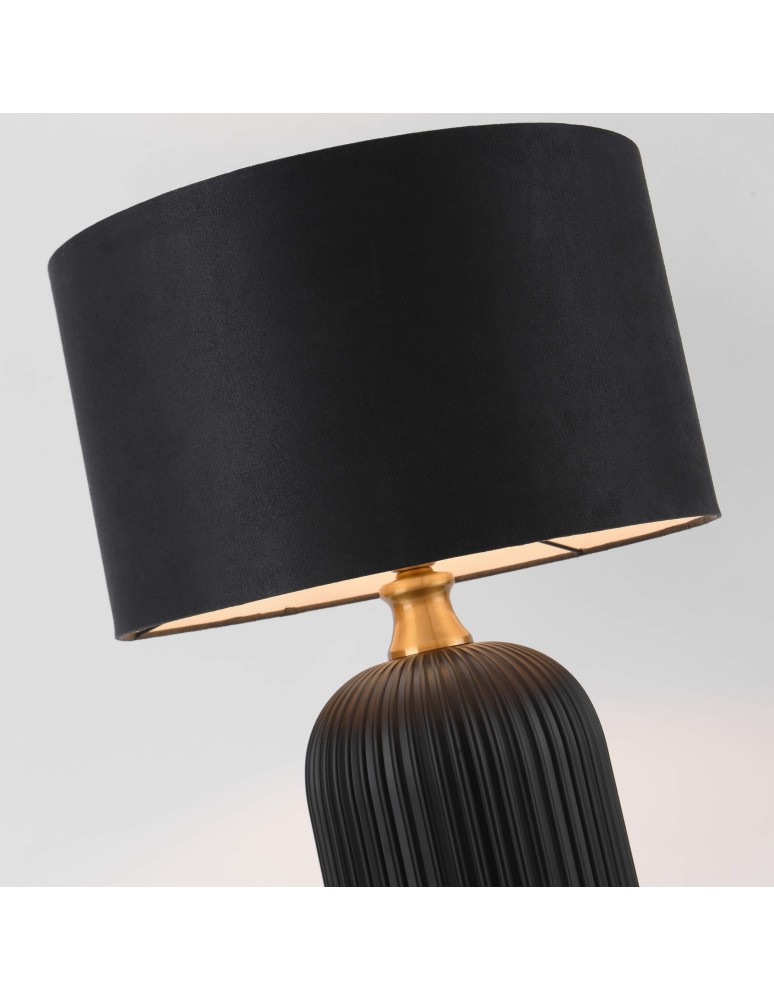 Table lamps with lampshade - Light Prestige Tamiza desk lamp large 1xE27 LP-1515/1T big - product kolory-swiatla.pl 4