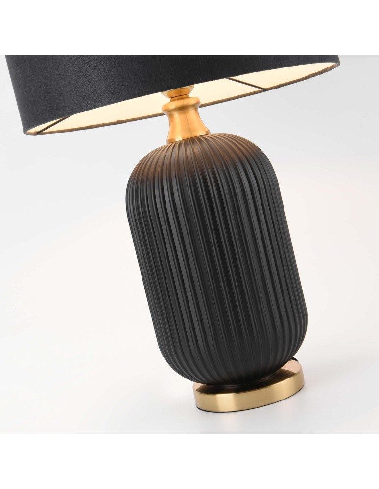 Table lamps with lampshade - Light Prestige Tamiza desk lamp large 1xE27 LP-1515/1T big - product kolory-swiatla.pl 5