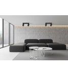 Spotlight ceiling lamps - Light Prestige Tokio 2 spot black 2xGU10 LP-787/2WS BK - product 2