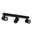 Spotlight ceiling lamps - Light Prestige Tokio 3 spot black 3xGU10 LP-787/3WS BK - product 4