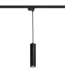Lamps for 1 phase busbars - Light Prestige Snow pendant 1F black 1xGU10 LP-731/1P 1F BK - product 1